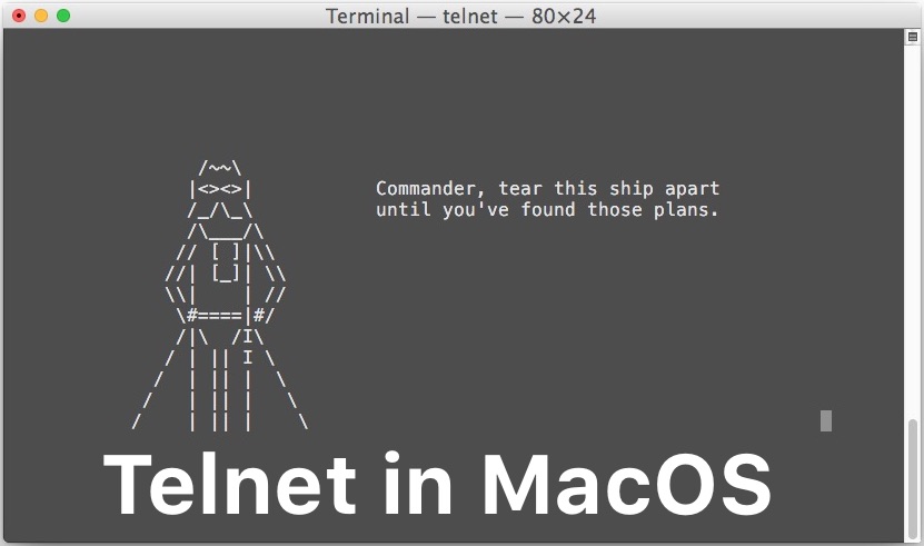 free telnet client for mac